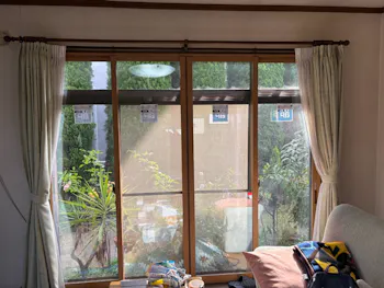 岡山県岡山市南区のお客様の内窓設置工事　具体的な工事内容1